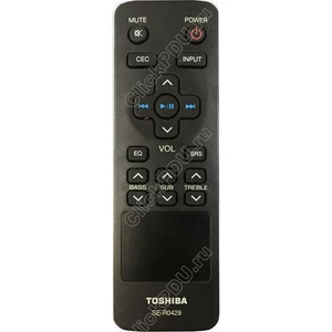 Пульт Toshiba SE-R0429 для аудиосистемы Toshiba