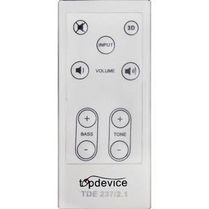 Пульт TopDevice TDE237 для аудиосистемы TopDevice