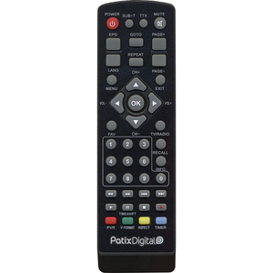 Пульт Patix Digital JXC-366 для DVB-T2 ресивера