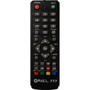 Пульт ORIEL 777 для DVB-T2 ресивера