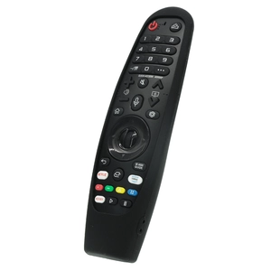 ClickPdu Универсальный силиконовый чехол H05  Black чёрного цвета для пультов телевизора LG (арт. LG1353Black)