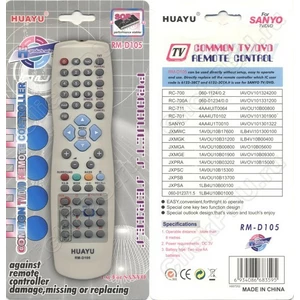 Универсальный пульт Huayu для Sanyo RM-D105