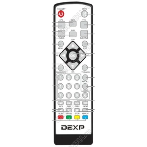 Пульт DEXP ST1204 для DVB-T2 ресивера