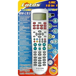Универсальный пульт Lotos 10in1 RM-L936