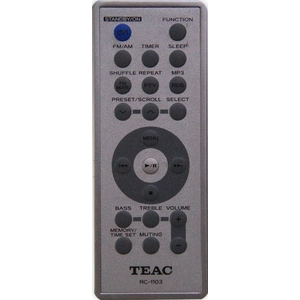 Пульт TEAC RC-1103 (MC-DX222i) для музыкального центра TEAC