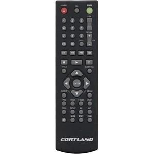 Пульт Cortland DVDP-2505 корпус H-DVD5062-N оригинальный