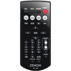 Пульт Denon RC-1164 для сетевого аудиоплеера Denon