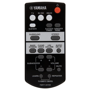 Пульт Yamaha FSR71 ZK72120 (YAS-203) для саундбара Yamaha