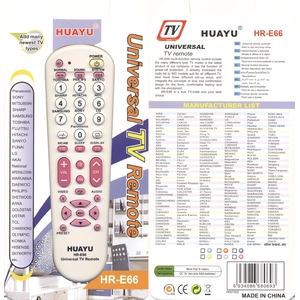 Универсальный пульт Huayu HR-E66 PINK