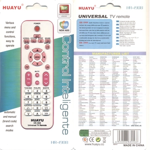 Универсальный пульт Huayu HR-I908 PINK