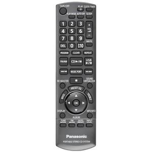 Пульт Panasonic N2QAYA000008 для музыкального центра Panasonic