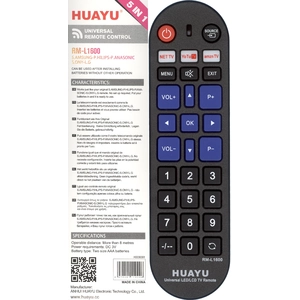 Универсальный пульт Huayu RM-L1600