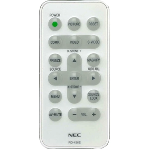 Пульт NEC RD-436E (NP100, NP200) для проектора NEC