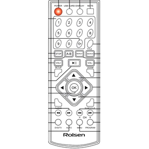 Пульт Rolsen RPD-13D09G для TV+DVD Rolsen
