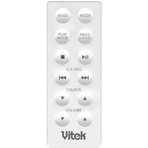 Пульт Vitek VT-3978W для музыкального центра Vitek