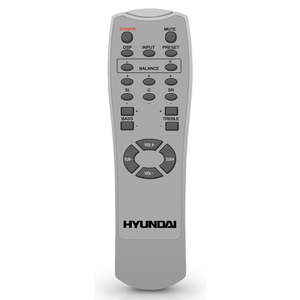 Пульт Hyundai H-HAS6005 для аудиосистемы Hyundai