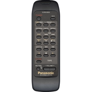 Пульт Panasonic EUR643802 для музыкального центра Panasonic