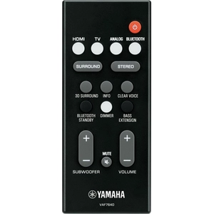 Пульт Yamaha VAF7640 (YAS-108) для саундбара Yamaha