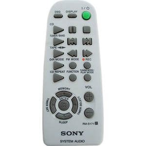 Пульт Sony RM-S171 (серый вариант пульта) для музыкального центра Sony