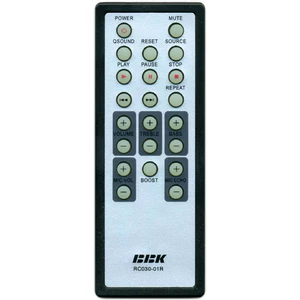 Пульт BBK RC030-01R акустика для аудиосистемы BBK