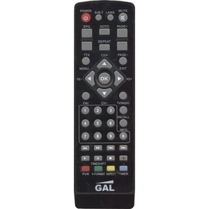 Пульт GAL RS-1010L-T/T2 для DVB-T2 ресивера