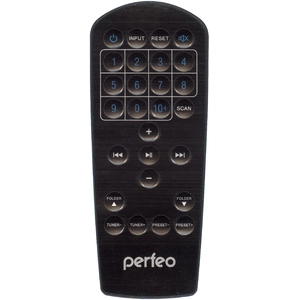 Пульт Perfeo PF-3312-BL MODERN для аудиосистемы Perfeo