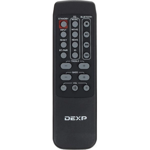Пульт DEXP V250 для аудиосистемы DEXP