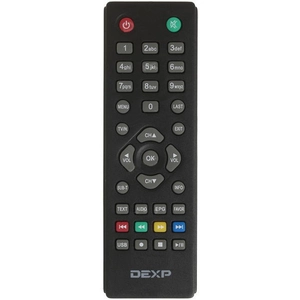 Пульт DEXP HD2551P для DVB-T2 ресивера