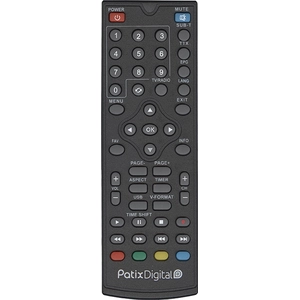 Пульт Patix Digital PT-400 для DVB-T2 ресивера