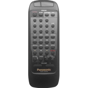 Пульт Panasonic EUR642182 (SU-CH40) для музыкального центра Panasonic