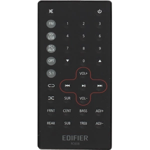 Пульт Edifier RC60B (C6XD) для аудиосистемы Edifier