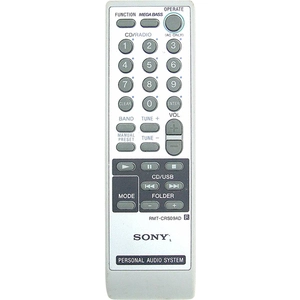 Пульт Sony RMT-CRS09AD для музыкального центра Sony