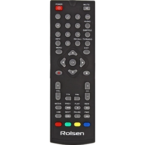Пульт Rolsen RDB-516, RDB-520 (VAR1) для DVB-T2 ресивера Rolsen