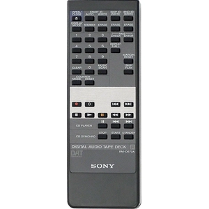 Пульт Sony RM-D2100, RM-D57A, RM-D670A для кассетной деки Sony