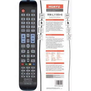 Универсальный пульт Huayu RM-L1195+8 black