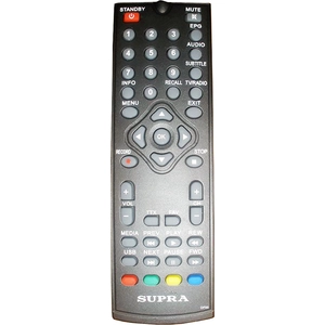 Пульт Supra DF00 (SDT-120) для DVB-T2 ресивера Supra