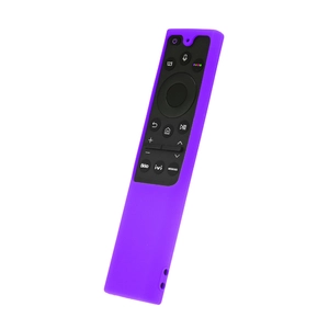 ClickPdu Универсальный силиконовый чехол H02 Purple фиолетового цвета для пультов телевизора SAMSUNG (арт. SM1735Purple)