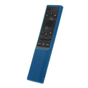 ClickPdu Универсальный силиконовый чехол H07 Dark Blue темно синего цвета для пультов телевизора SAMSUNG (арт. SM1816DarkBlue)