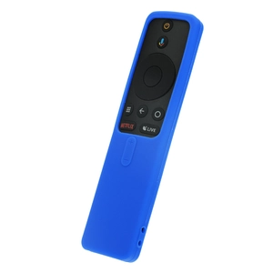 ClickPdu Универсальный силиконовый чехол H03 Blue синего цвета для пультов телевизора Xiaomi  (арт. MI1617Blue )