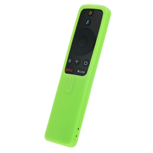 ClickPdu Универсальный силиконовый чехол H03  Green зелёного цвета для пультов телевизора Xiaomi (арт. MI1617Green)