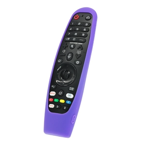 ClickPdu Универсальный силиконовый чехол H05 Purple фиолетового цвета для пультов телевизора LG (арт. LG1353Purple)