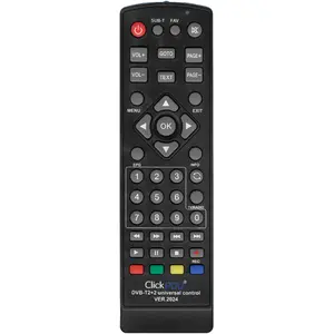 Пульт ClickPdu HOD1787 для приставок DVB-T2+2 ! VER.2024 для DVB-T2 ресивера