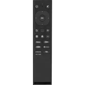 Пульт Huayu HRT-IR 2-IN-1 для телевизора Sber, Hyundai, RAZZ, ASANO, BBK, Leff, Blackton, BQ (Bright&amp;Quick), Hartens, STARWIND, SUNWIND, Harper, DEXP, Prestigio, Irbis, National, Digma, Maunfeld, HI, TopDevice, MIU, Витязь (VITYAZ), Novex, ECON, Aceline, BQ, Vekta, OLTO, Skyline, Supra