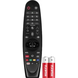 Пульт Huayu MR20GA (AKB75855502) с голосовой функцией и батарейками в комплекте для телевизора LG