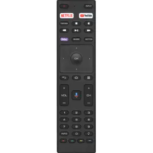 Пульт Huayu RC-20 (KT1942-HG) с голосовой функцией для телевизора KIVI, JVC, YASIN