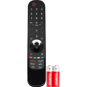 Пульт Huayu MR23GA (AKB76043107) с голосовой функцией и батарейками в комплекте для телевизора LG