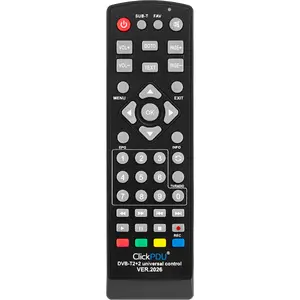Пульт ClickPdu DVB-T2+2 Ver.2026 для ресивера